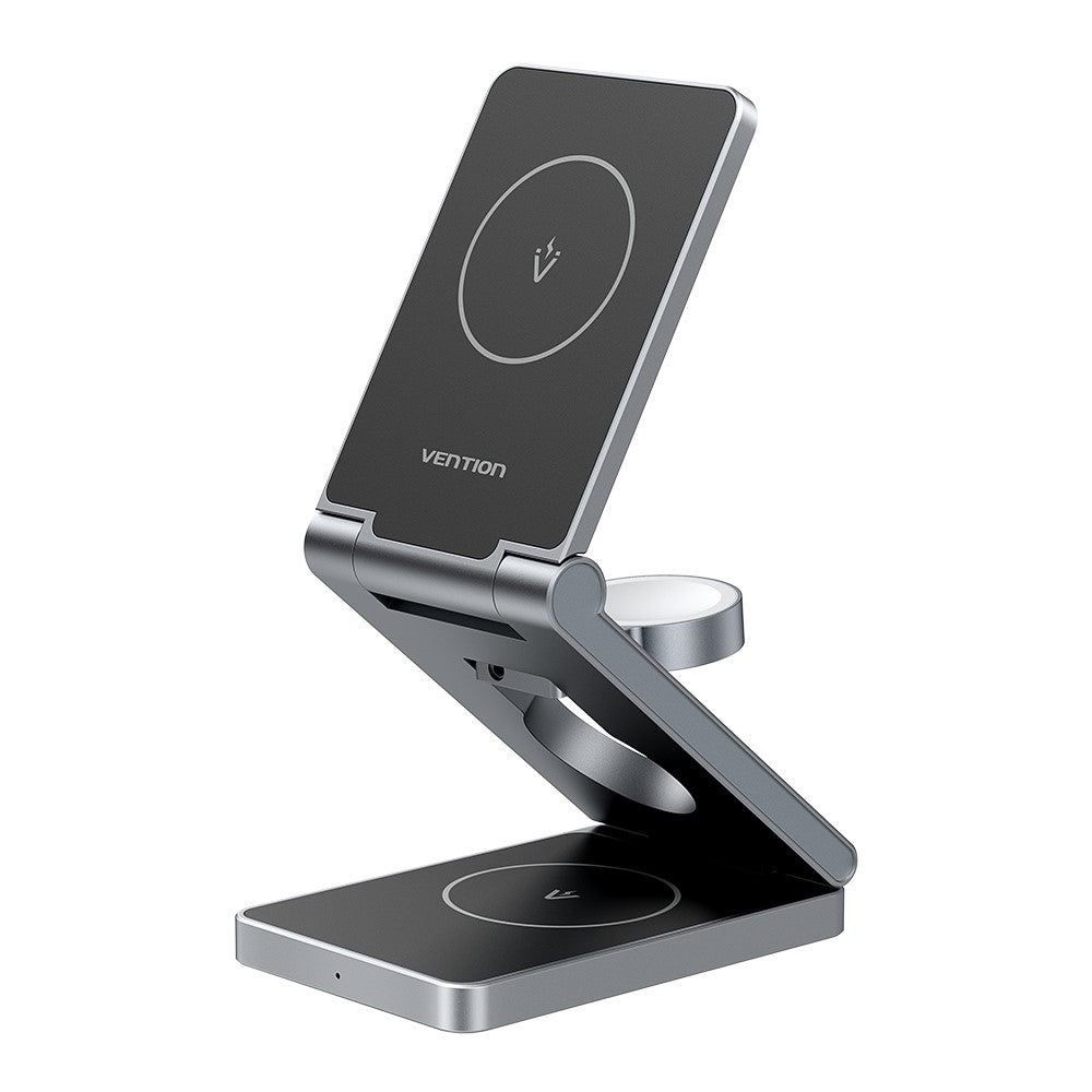 VENTION FGF Series 3-in-1 Magnetic Wireless Charging Stand – 15W Fast Charging