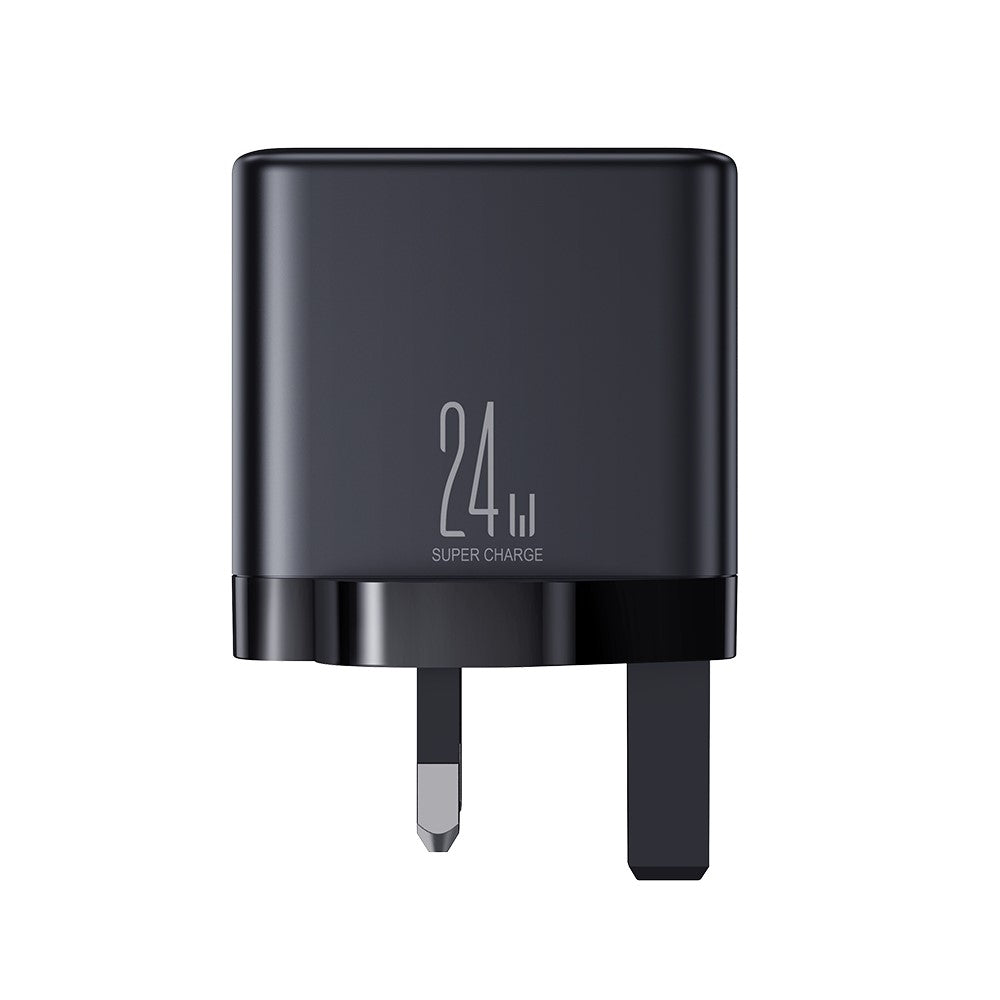 JOYROOM TCN01 UK Plug 4.8A 4 USB Charger Wall Charging Adapter for Tablet Mobile Phone