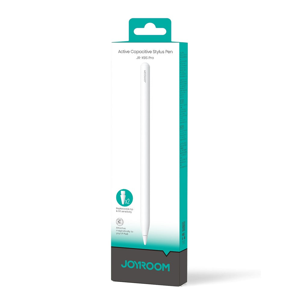 JOYROOM JR-X9S PRO Active Capacitive Stylus Pen Type-C Fast Charging Pencil with 2 Tips