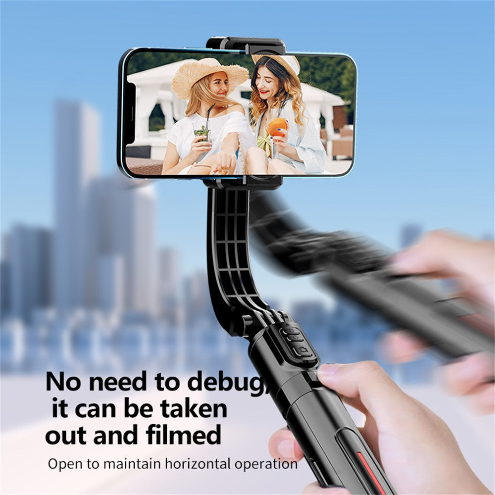 C08 Universal Smartphone Anti Shake Stabilizer Selfie Stick Telescopic Tripod Stand ( Advanced Version )