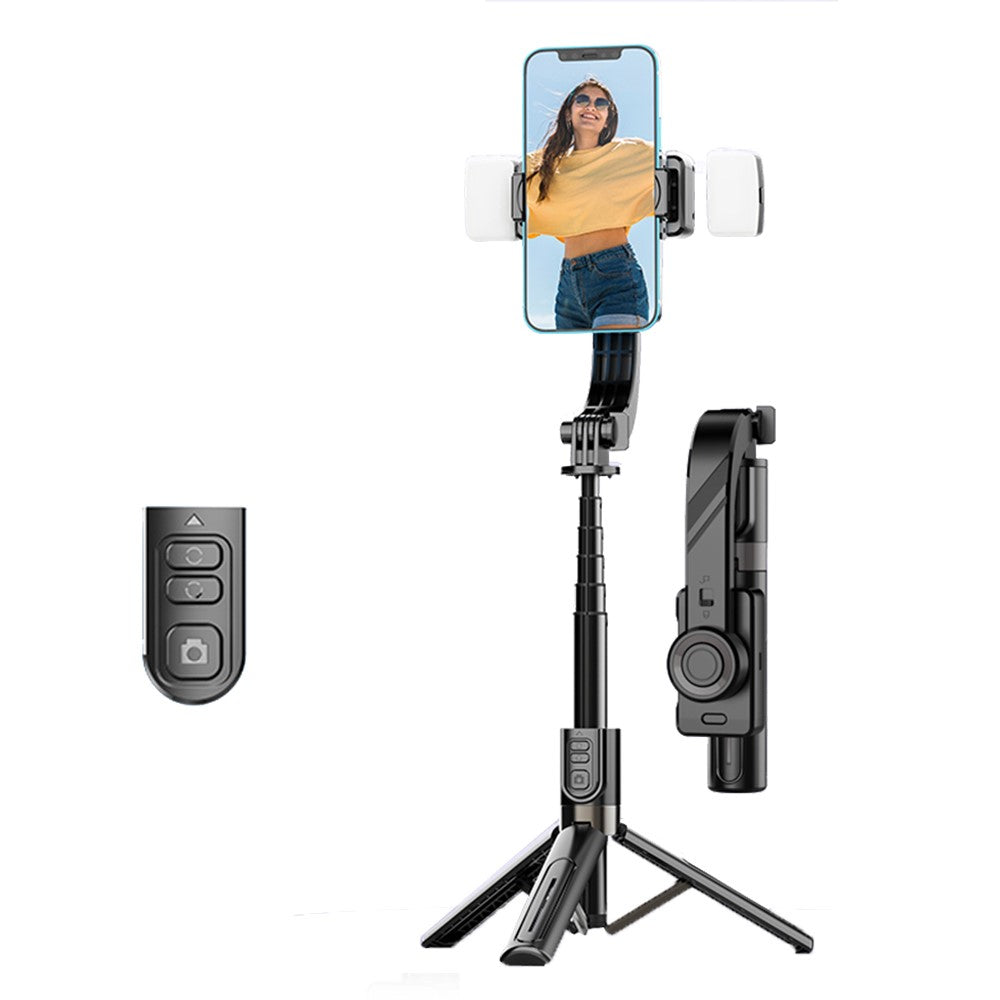 C08 Universal Smartphone Anti Shake Stabilizer Selfie Stick Telescopic Tripod Stand ( Advanced Version )