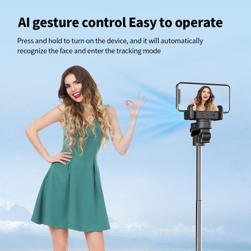 C10 Handheld Stabilizer Gimbal Smartphones AI Face Tracking Vlog Live Streaming Selfie Stick