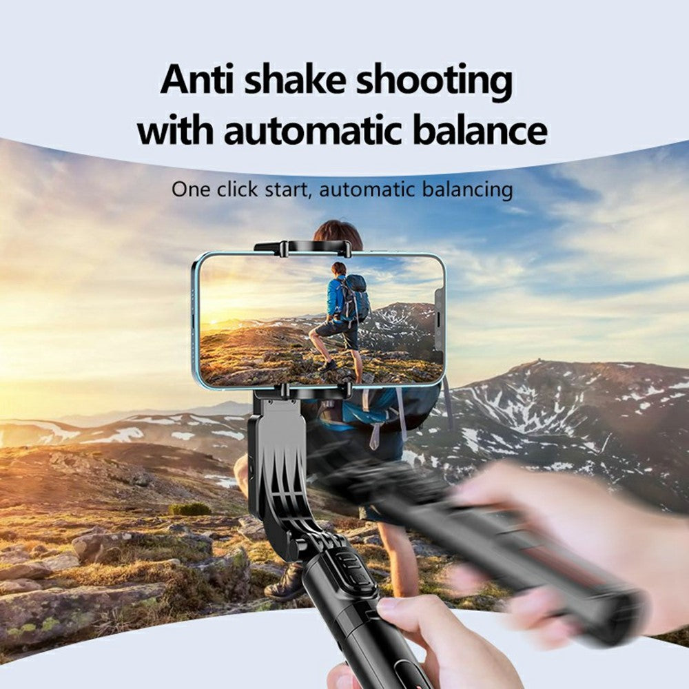 C09 Multifunction Selfie Stick Gimbal Stabilizer for Smartphones Tripod Stand with Magnetic Fill Light