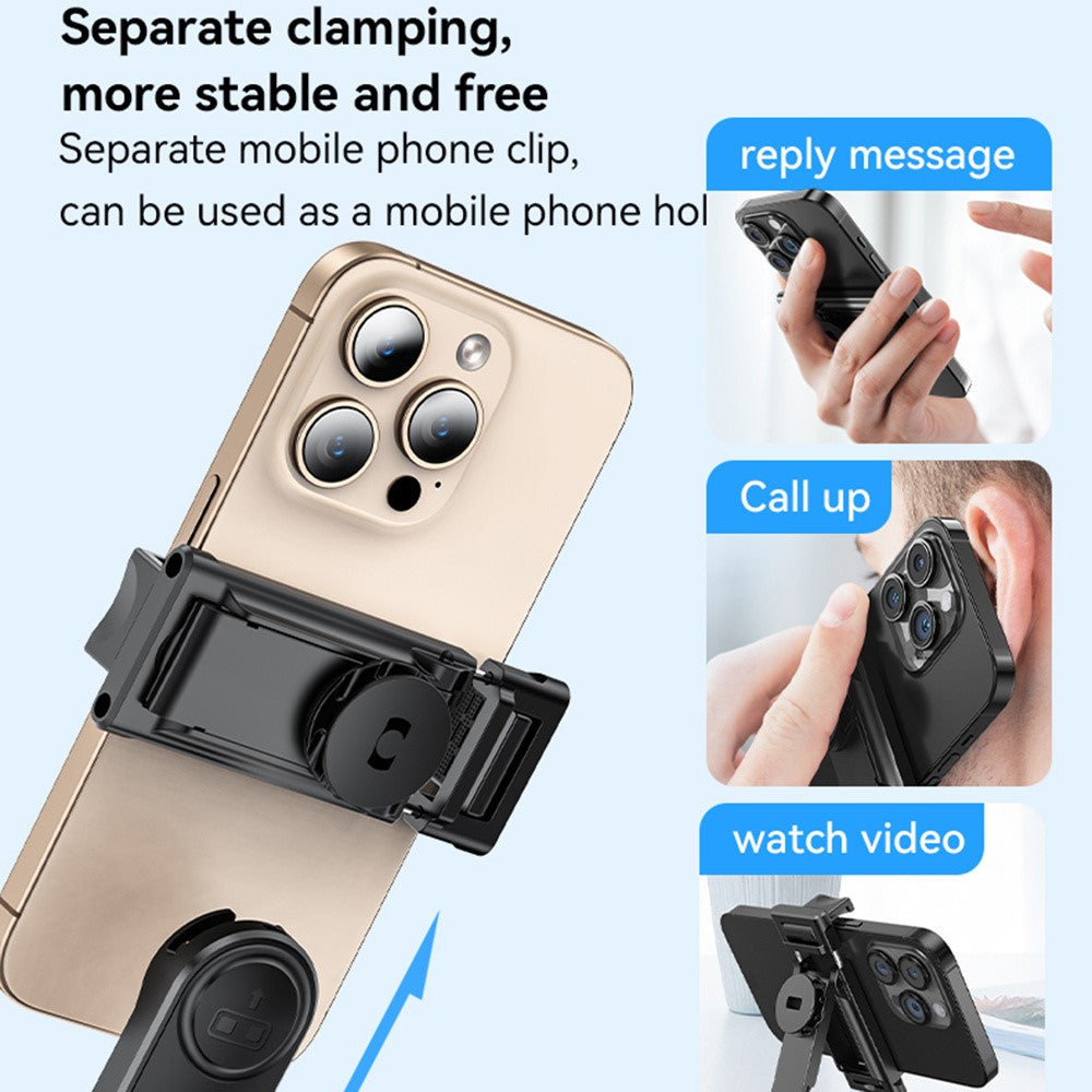 YESIDO SF23 AI Face Tracking Tripod for 360 Degree Panoramic Shooting Bluetooth-Compatible Selfie Stick