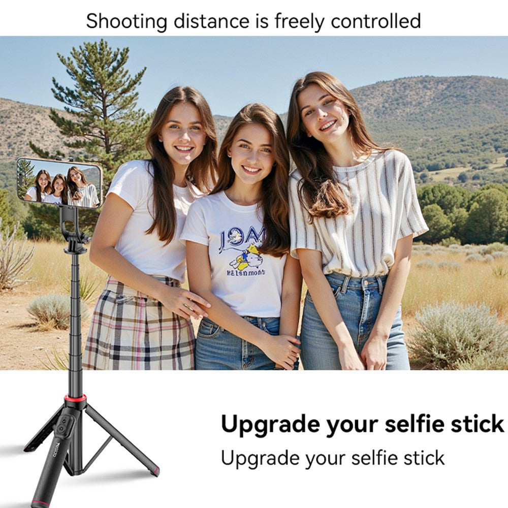 YESIDO SF24 2 In 1 Selfie Stick with Magnetic Phone Holder Extendable Tripod for Android  /  iOS