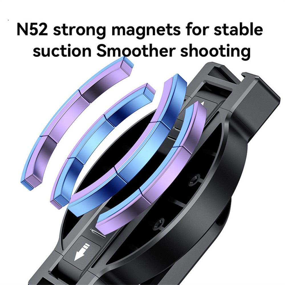 YESIDO SF24 2 In 1 Selfie Stick with Magnetic Phone Holder Extendable Tripod for Android  /  iOS