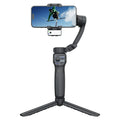 F11 For Smartphones AI Face Tracking Anti Shake Foldable 3 Axis Handheld Gimbal Stabilizer with App