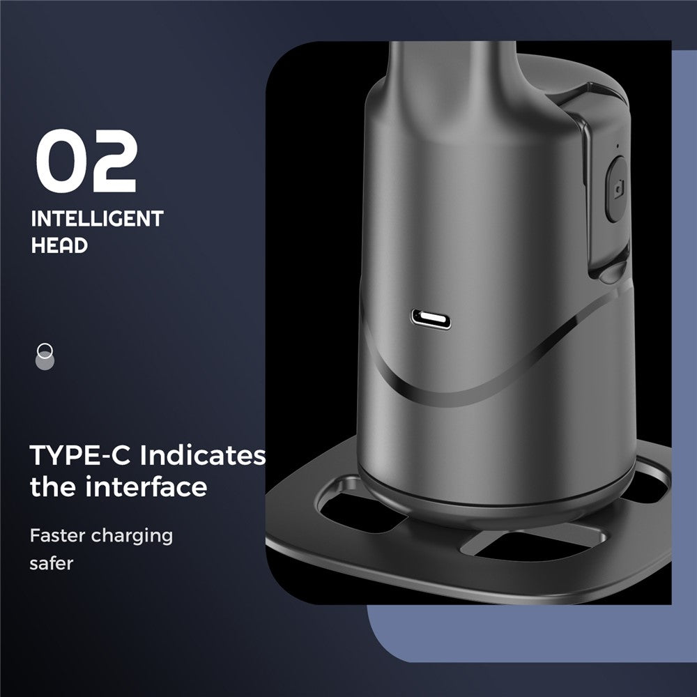 Q12 Gesture Control AI Intelligent Auto Tracking Phone Gimbal with Bluetooth-compatible Remote for Live Streaming