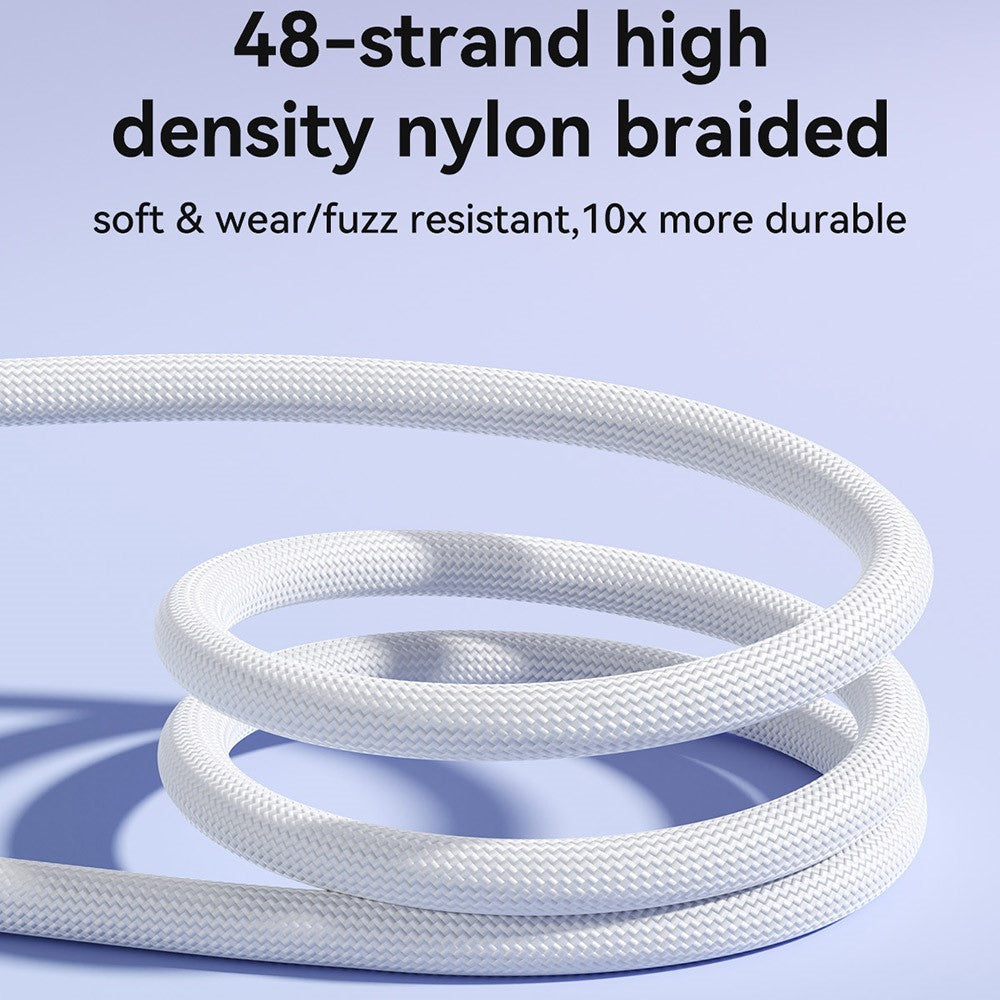 JOYROOM S-A42 1.2m 3A USB-A to Type-C Fast Charging Cable Data Sync Cord for iPhone 16-15 Series