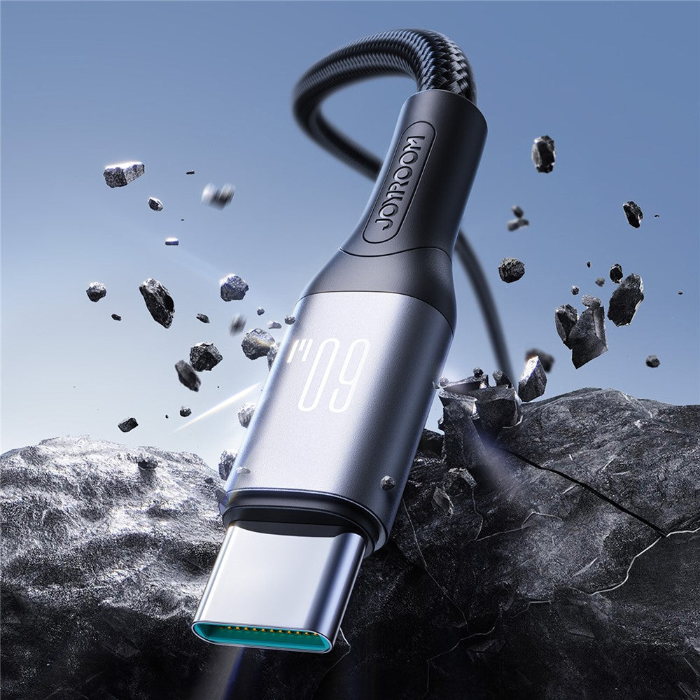 JOYROOM S-A28 2m 60W Fast Charging Cable Type-C to Type-C Data Cord
