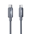 REMAX CB58 1.2m USB-C to USB-C Cable 240W PD Braided Data Cable with Smart LED Indicator