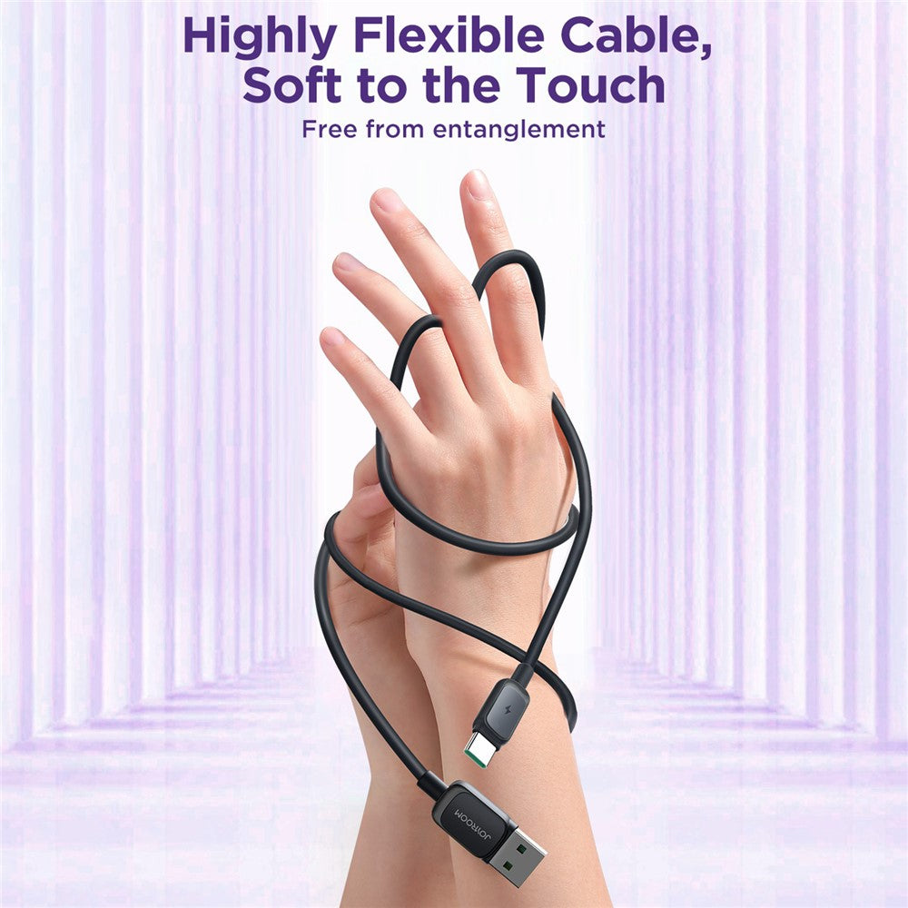 JOYROOM S-AC027A14 Multi-Color Series for iPhone 16-15 Series 1.2m 3A USB-A to Type-C Data Cable TPE Fast Charging Cord