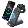 3-in-1 Foldable Wireless Charger – Camera-Friendly Design for Samsung Galaxy Watch