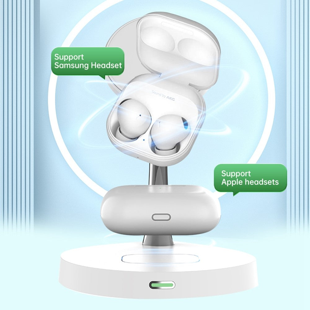 3-in-1 Magnetic Wireless Charging Station with Night Light – Phone, Watch & AirPods