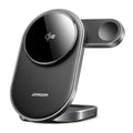 JOYROOM JR-W17 Qi2 3 in 1 Magnetic Wireless Charger for Iphone / Airpods / Apple Watch Foldable 15W Fast Charging Station