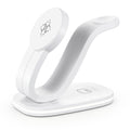 3-in-1 Wireless Charger with Night Light – Phone, Watch & Earbuds (Standard Edition)
