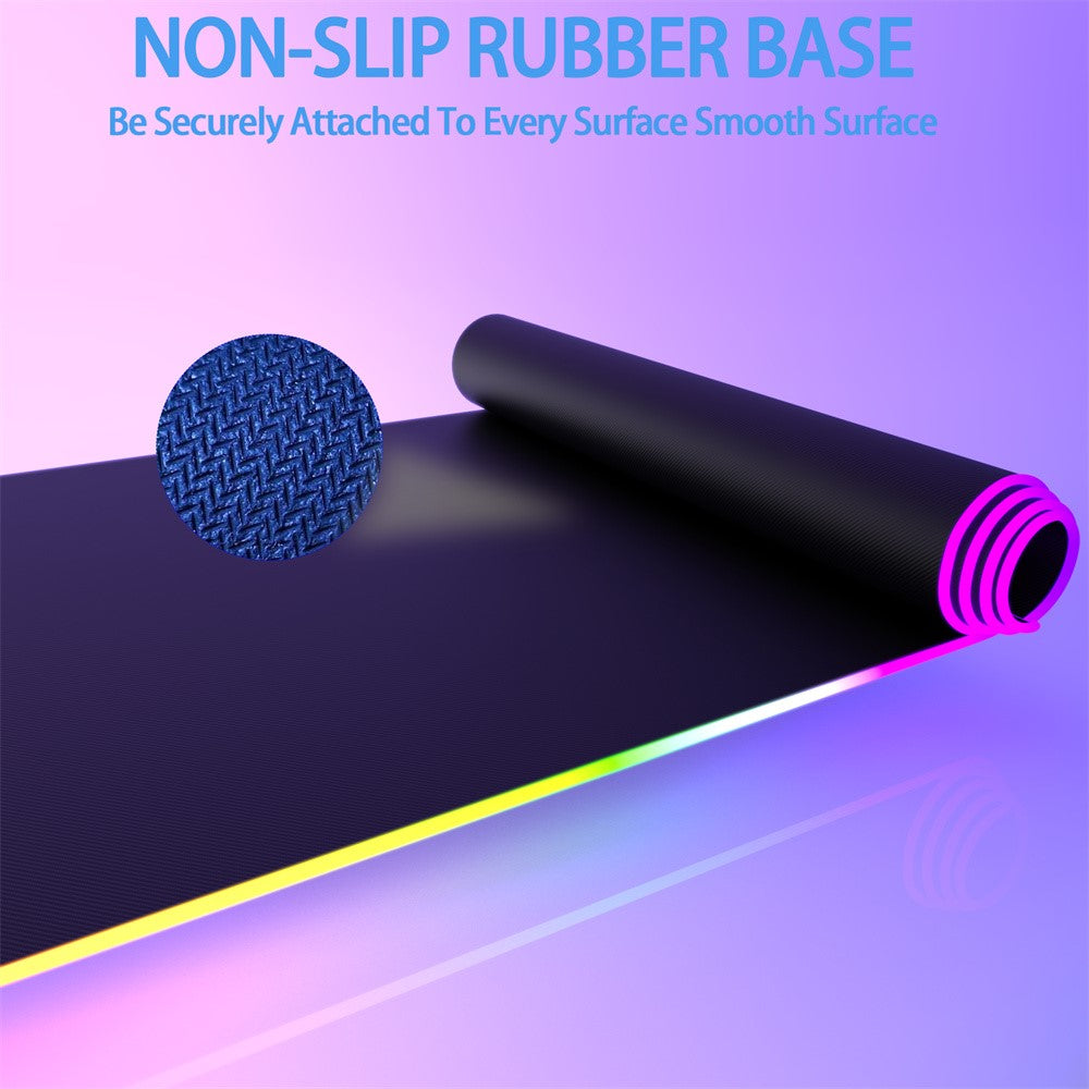 15W Wireless Charging Mouse Pad – Foldable, LED Illuminated