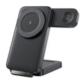 3-in-1 Foldable Magnetic Wireless Charger with Night Light – Phone, Earbuds & Watch