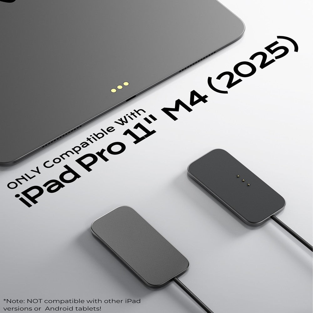 Magnetic Wireless Charger for iPad Pro 11 (2025) – 35W Fast Cool Charging Pad