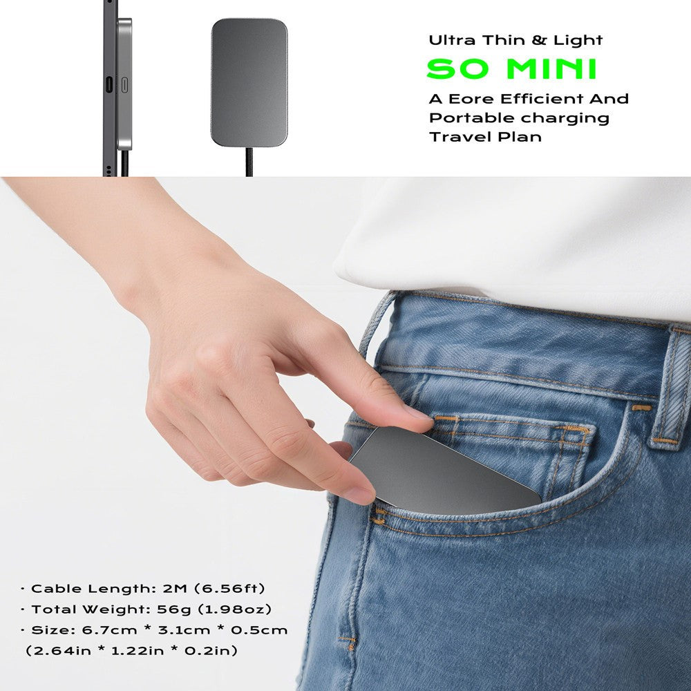 Magnetic Wireless Charger for iPad Air 13 & iPad Pro 12.9 – Fast Charging Pad with USB