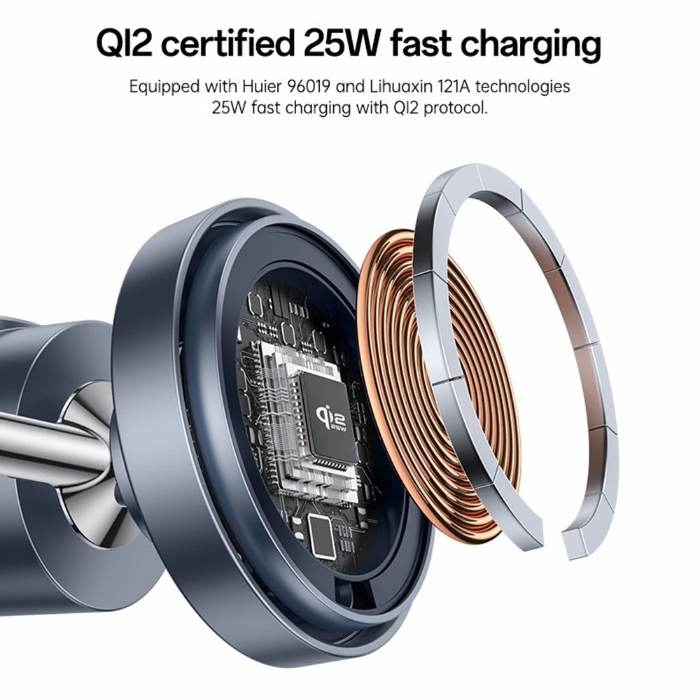 YESIDO DS40 25W Wireless Charging Stand with Cooling Fan – for Samsung & iWatch