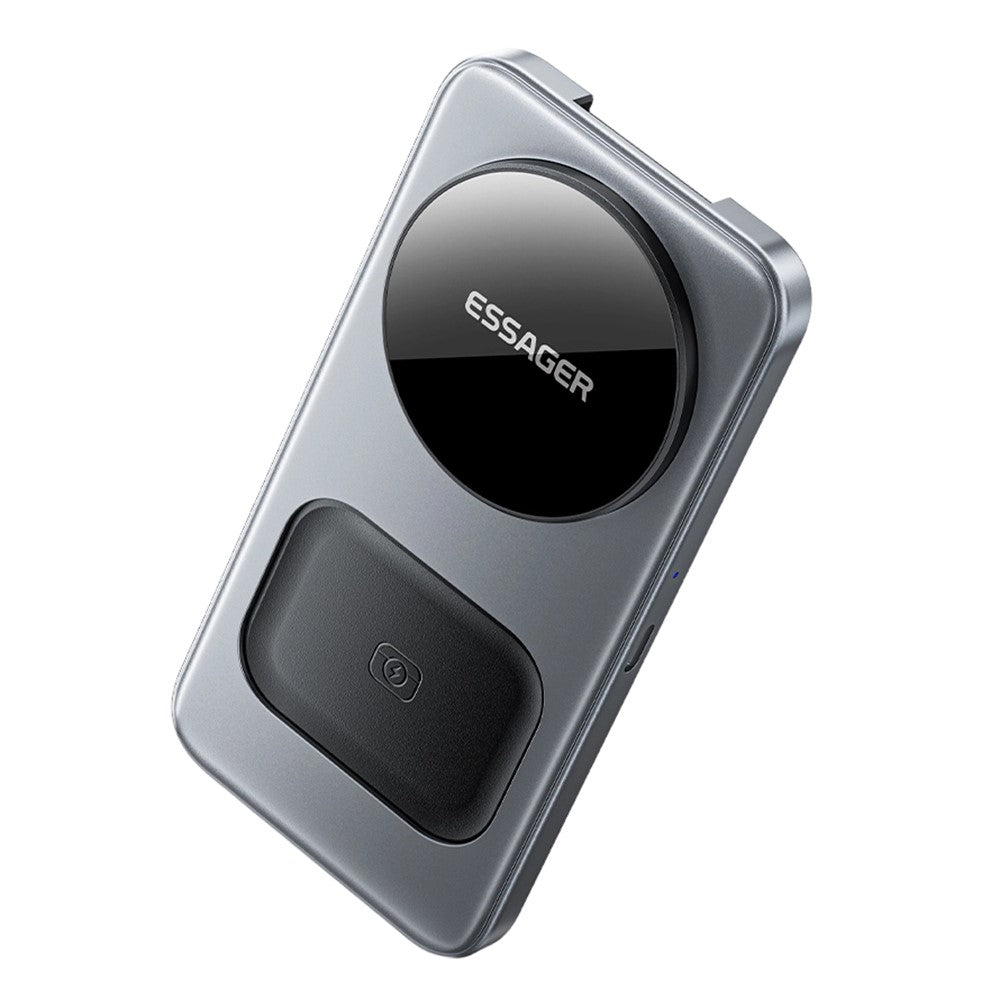 ESSAGER 3-in-1 Foldable Wireless Charger – 15W Fast Charging for Phone, Watch & Earbuds