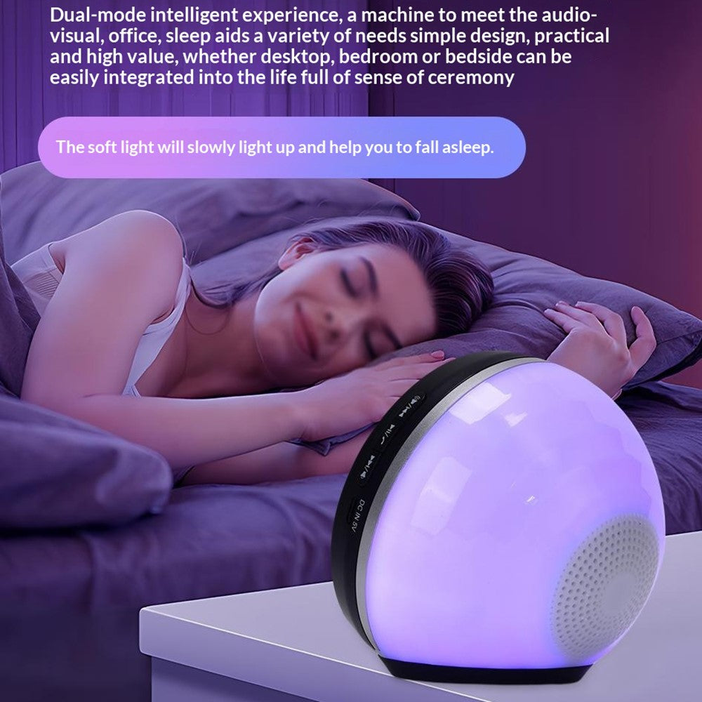 F36 Bluetooth Speaker with Phone Stand – Magnetic Induction, RGB Light