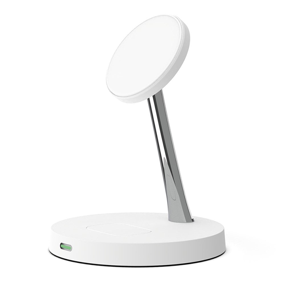 15W Magnetic Wireless Charging Station with Night Light – QI Certified