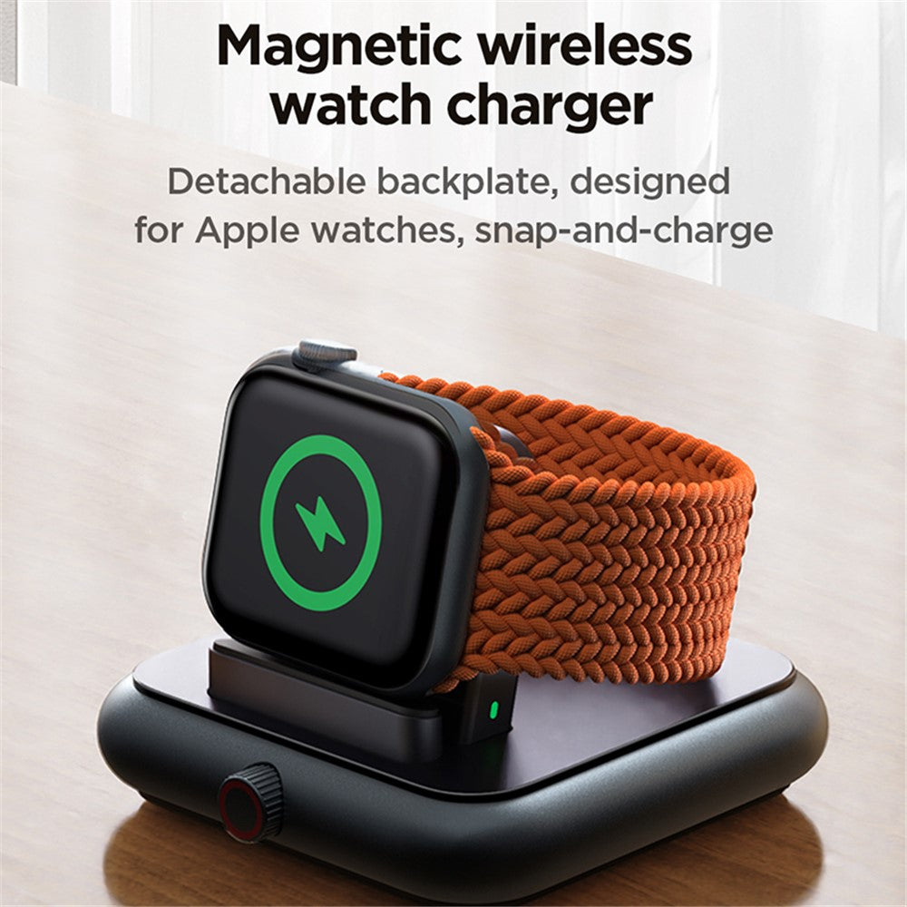 JOYROOM JR-WQW03 Magnetic Wireless Watch Charger for iWatch Adjustable Charger with Nightstand Mode