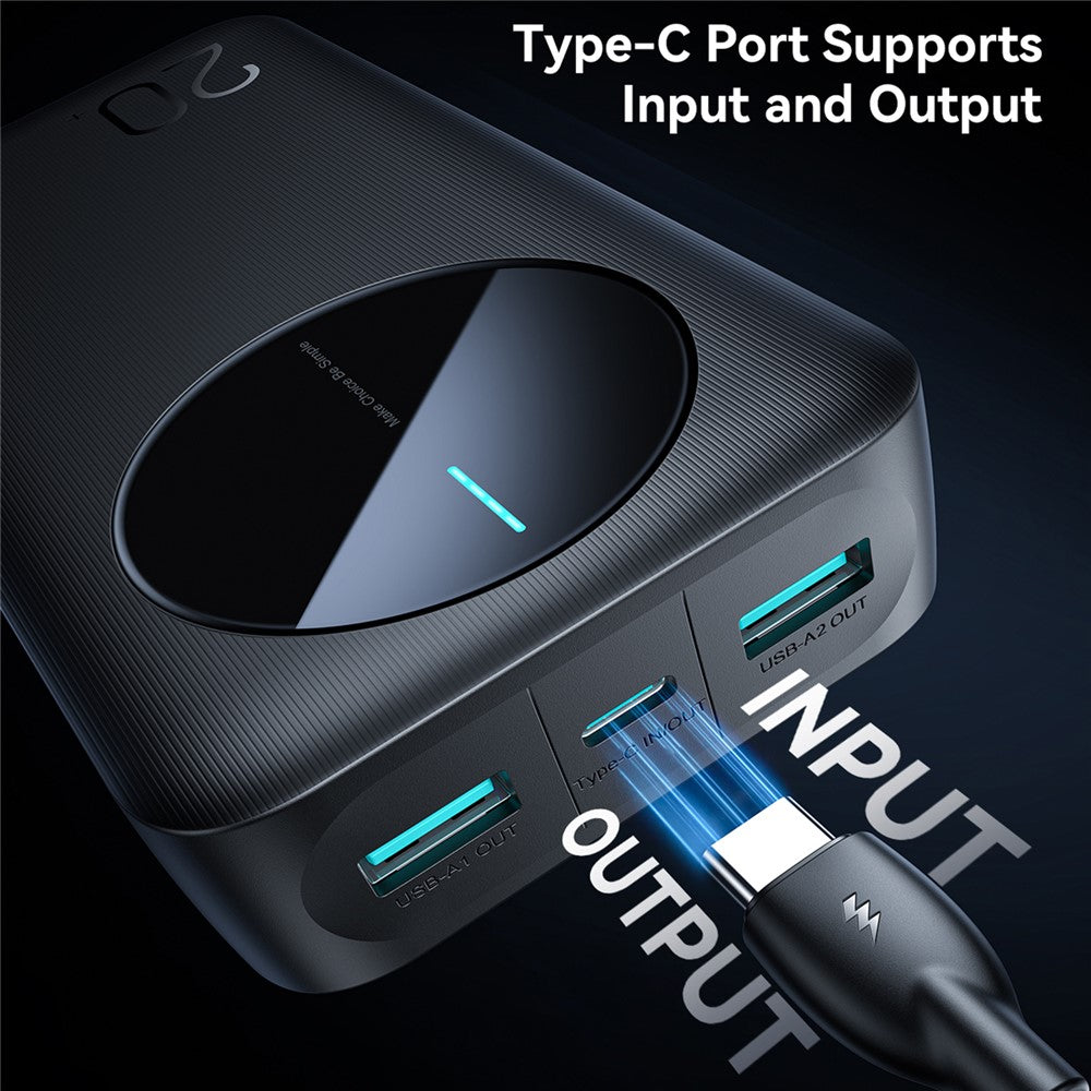 JOYROOM JR-PBF14 20000mAh 2.4A Output Power Bank Phone External Battery