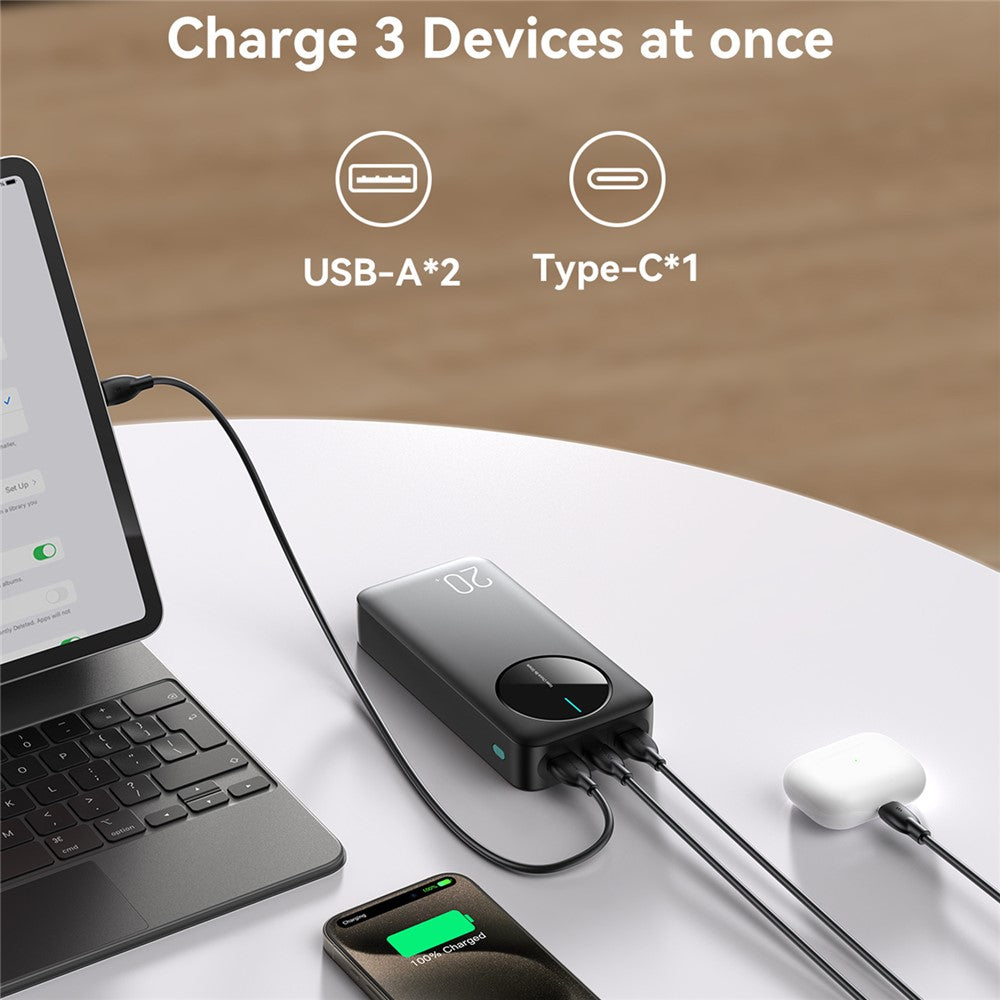 JOYROOM JR-PBF14 20000mAh 2.4A Output Power Bank Phone External Battery