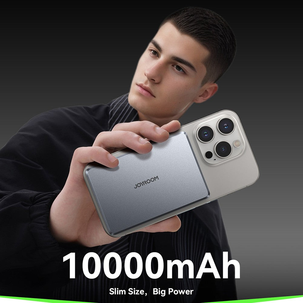 JOYROOM JR-PBM08Pro 20W Metal Magnetic Wireless Power Bank 10000mAh External Battery