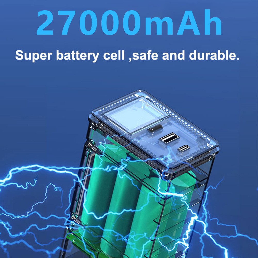 SKA100F 100W 27000mAh Power Bank 220V Outdoor Energy Storage Station for Laptop / Phone / Tablet