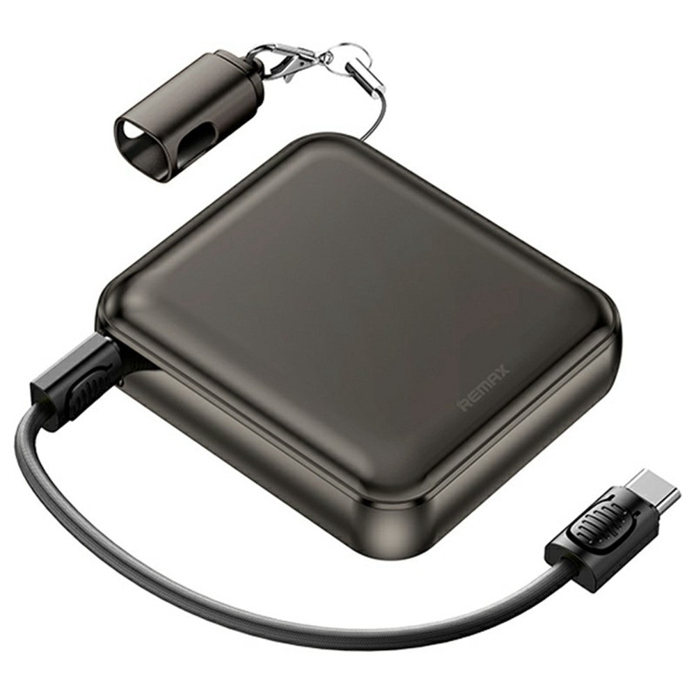 REMAX FCP-9 22.5W Mini Fast Charging Power Bank 10000mAh Aluminum Alloy Portable Charger with Lanyard