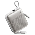 REMAX FC-05 22.5W Power Bank 10000mAh Portable Charger with Built-In Fast Charging Cable