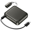 REMAX FC-07 20000mAh Power Bank 22.5W Fast Charging Aluminum Alloy Mini Charger with Lanyard Cable