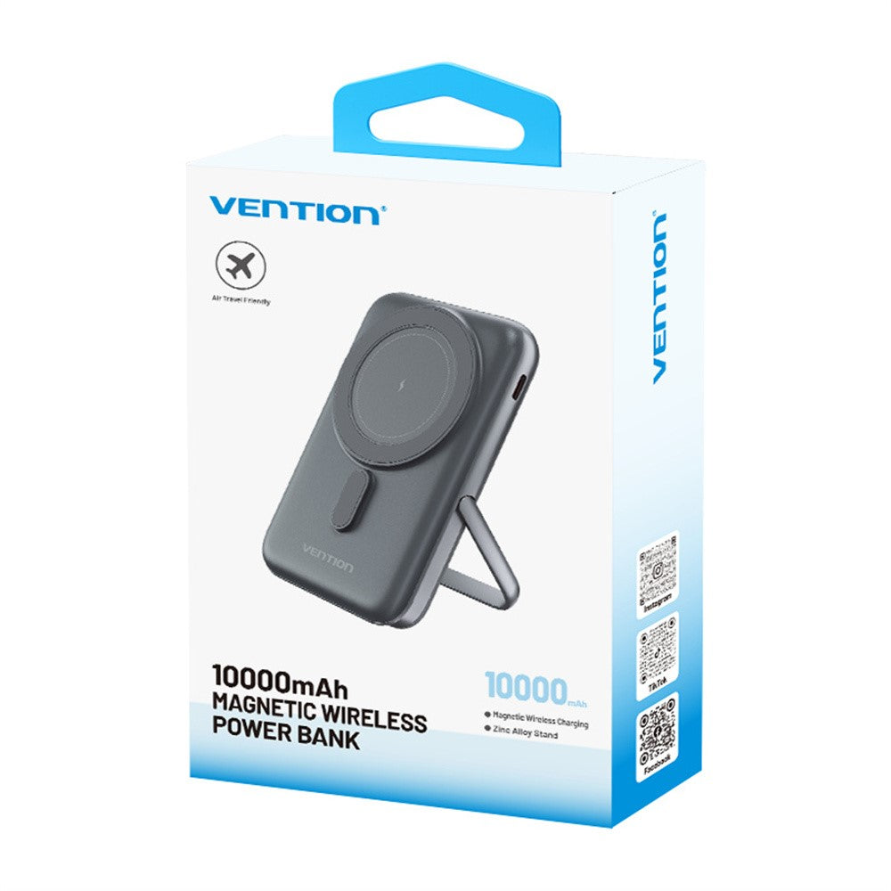 VENTION FHN Series 10000mAh Magnetic Wireless Charging Power Bank 20W Fast Charging Portable Charger