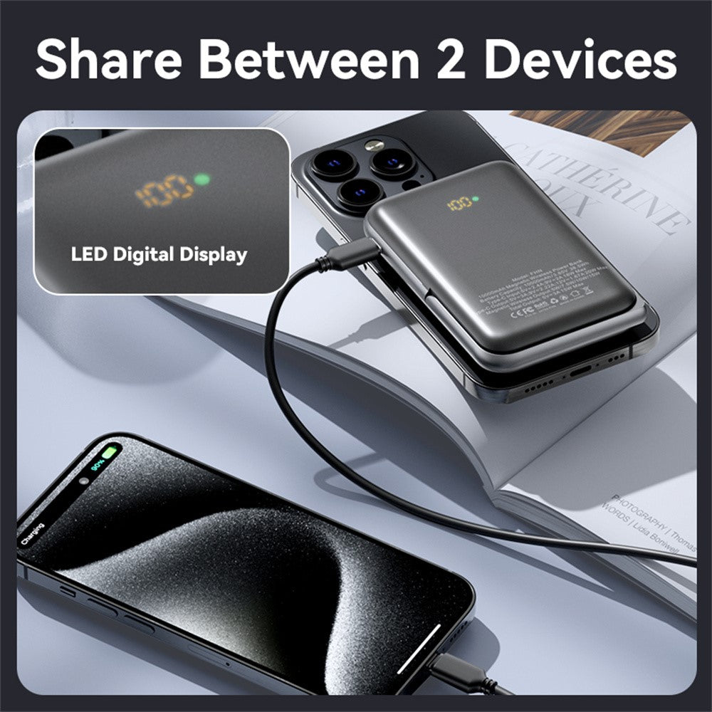 VENTION FHN Series 10000mAh Magnetic Wireless Charging Power Bank 20W Fast Charging Portable Charger