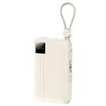 REMAX FC-13 22.5W Fast Charging 10000mAh Power Bank with Built In Type C + iP Cables Portable Charger