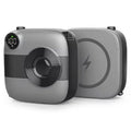 E49B Camera Shape 10000mAh Magnetic Power Bank 15W Wireless Charging Phone Charger