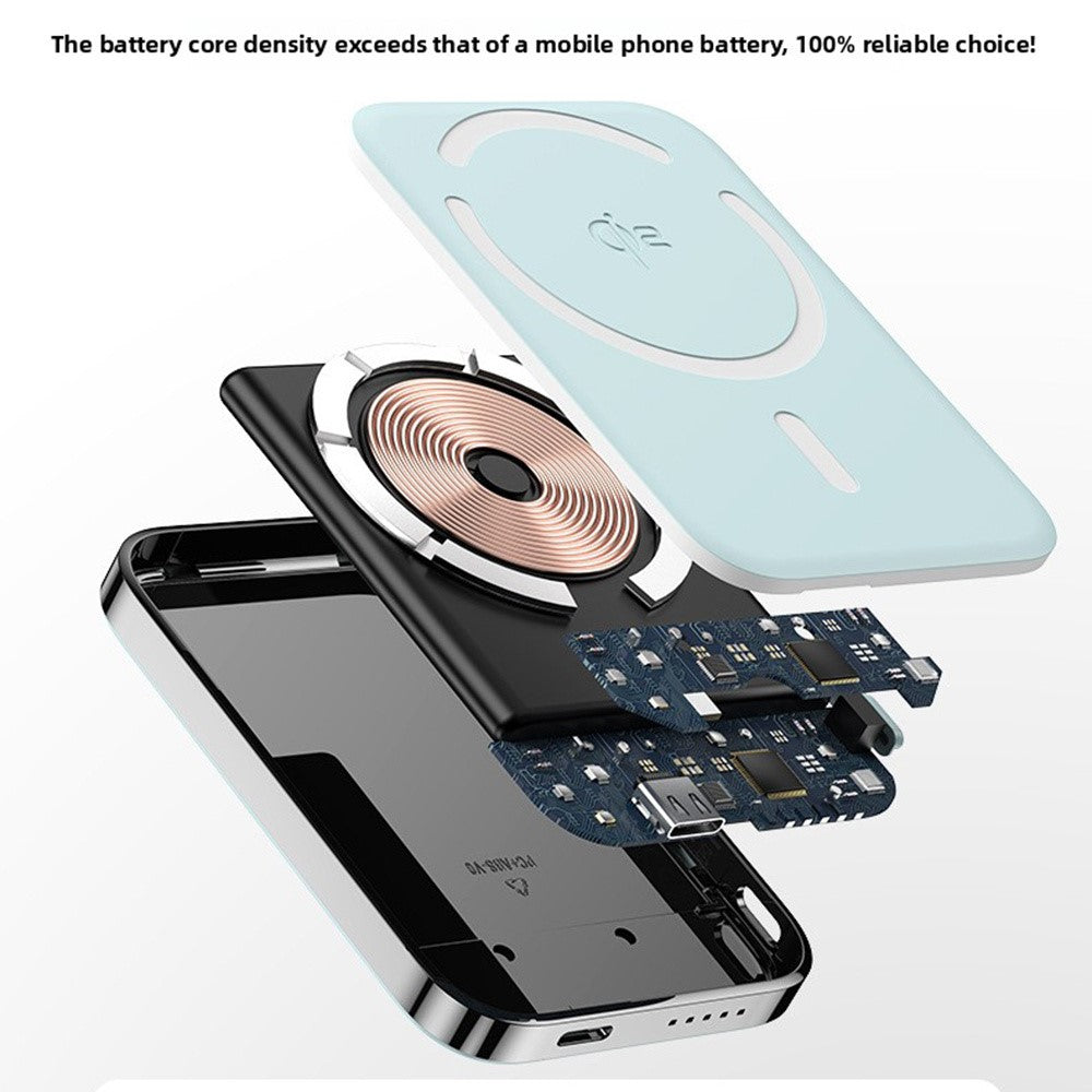 X1B 10000mAh Magnetic Power Bank 15W Wireless Charging Qi2 Portable Charger Support 20W Wired Charging