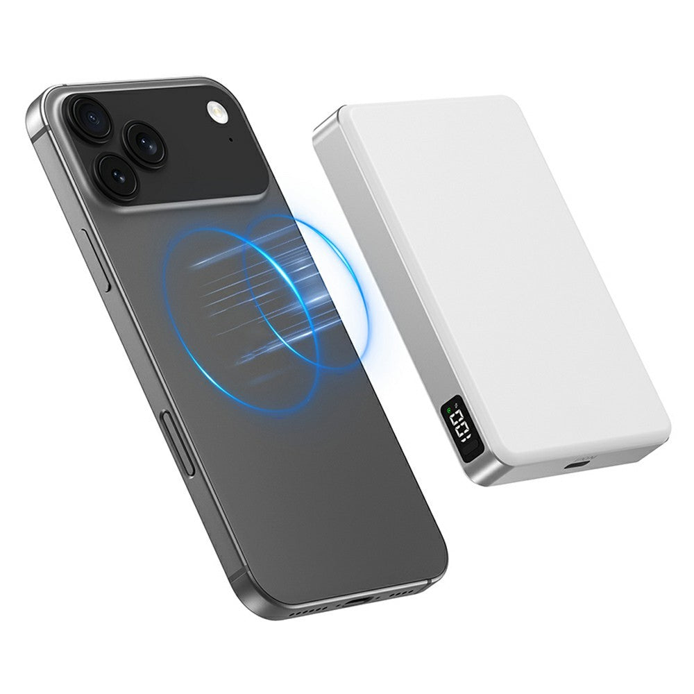 YF-P31 10000mAh Magnetic Power Bank with Digital Display 25W Wireless Charging + PD 45W Fast Charger Battery Pack