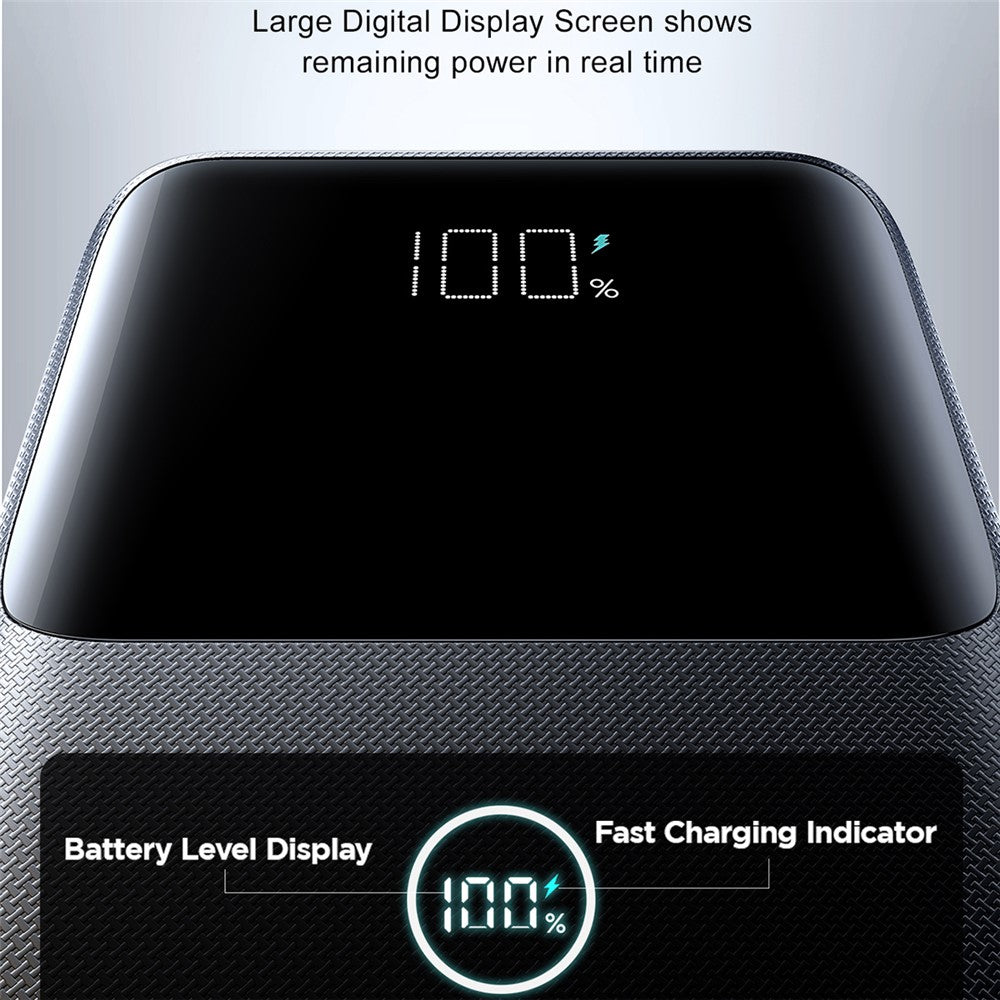 JOYROOM R-QP192 20000mAh Power Bank 22.5W Fast Charging Digital Display Mini Portable Charger