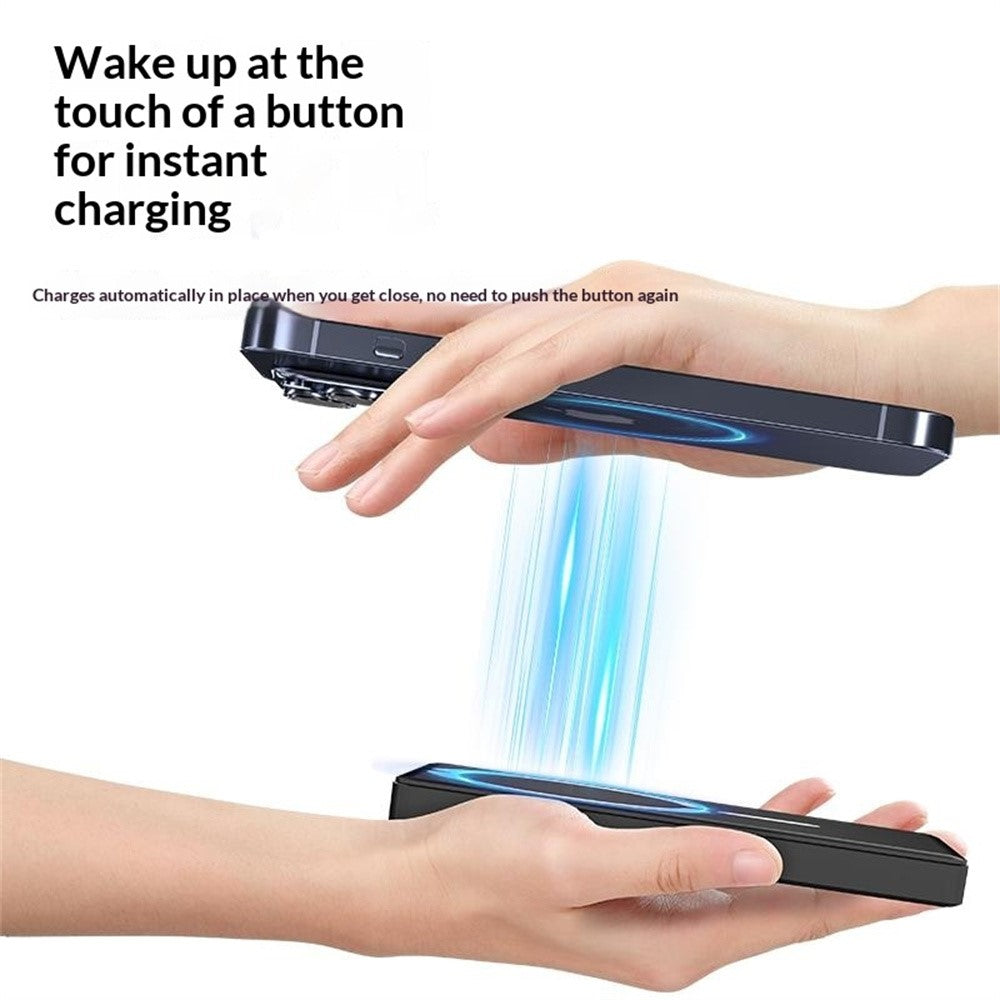 C26 10000mAh Magnetic Power Bank 15W Wireless Charging Portable Charger for Outdoor Travel
