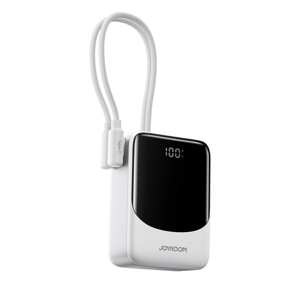 JOYROOM JR-PC1 Power Bank 10000mAh 22.5W Fast Charging with Built-in Dual Cables