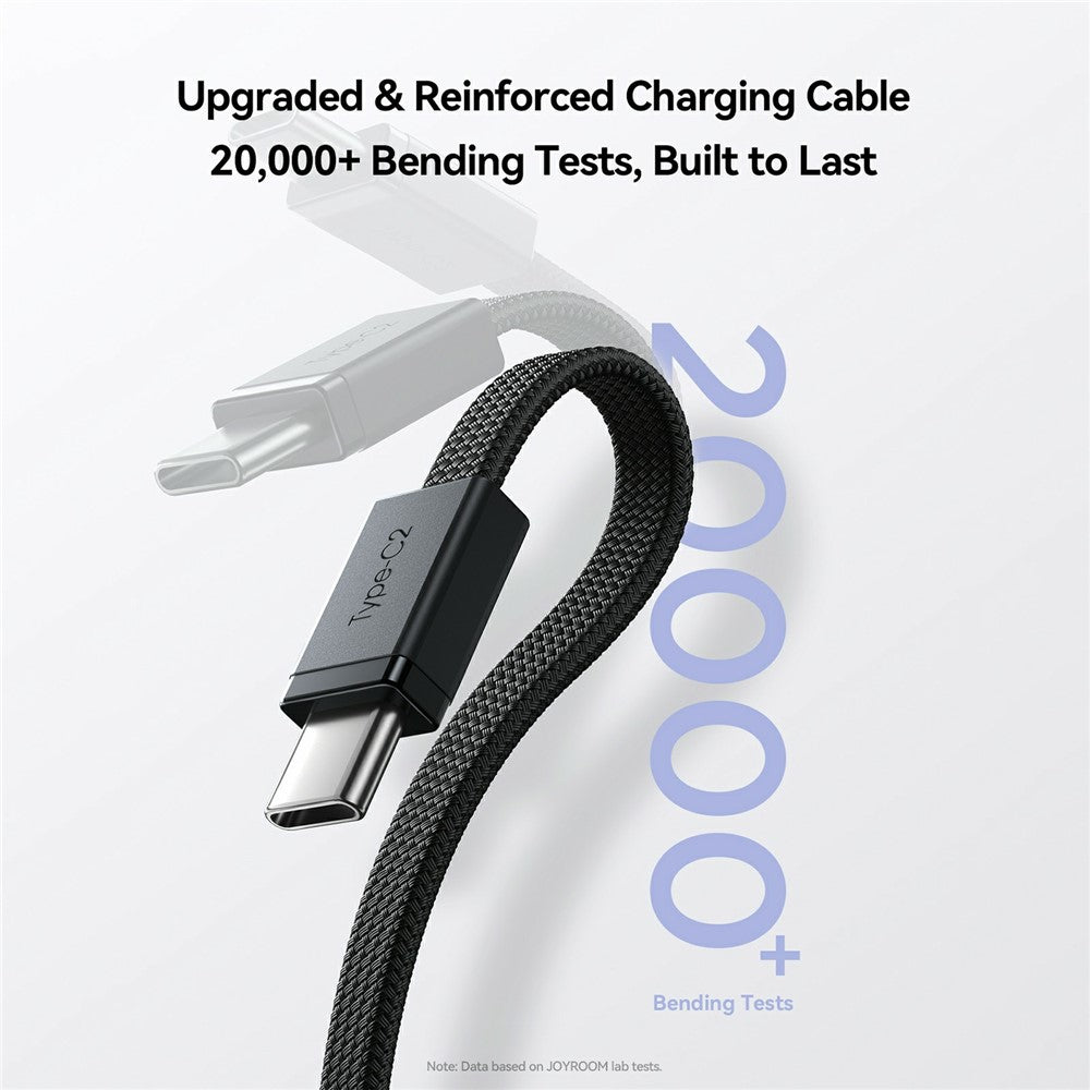 JOYROOM JR-PC2 20000mAh 22.5W Fast Charging Power Bank Built-in 3 Cables Digital Display Portable Charger
