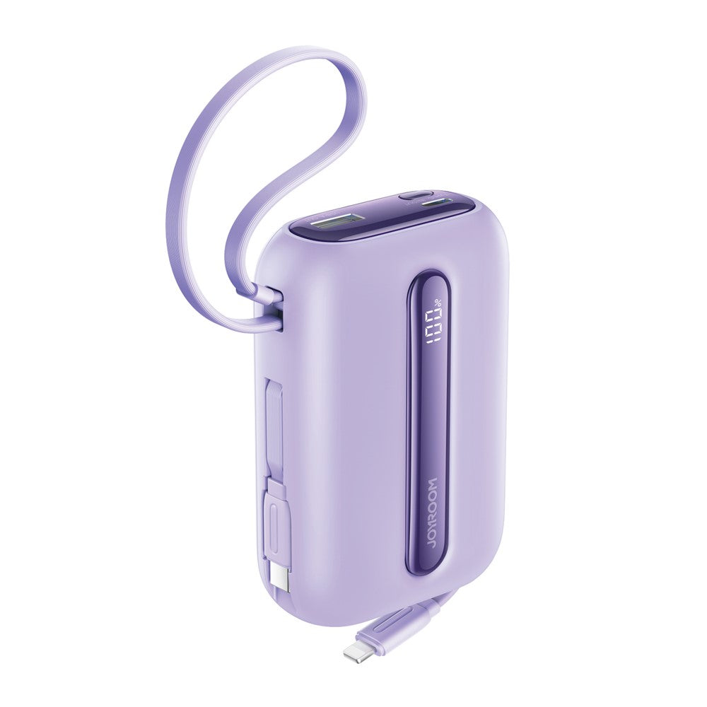 JOYROOM JR-L012 Ultra 20000mAh Power Bank 45W Fast Charging Portable Charger Built-in Type-C + iP Cables