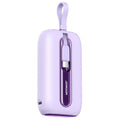 JOYROOM JR-L012 22.5W Fast Charging Power Bank 10000mAh Portable Charger Mini External Battery Pack Built-in iP+Type-C Cables