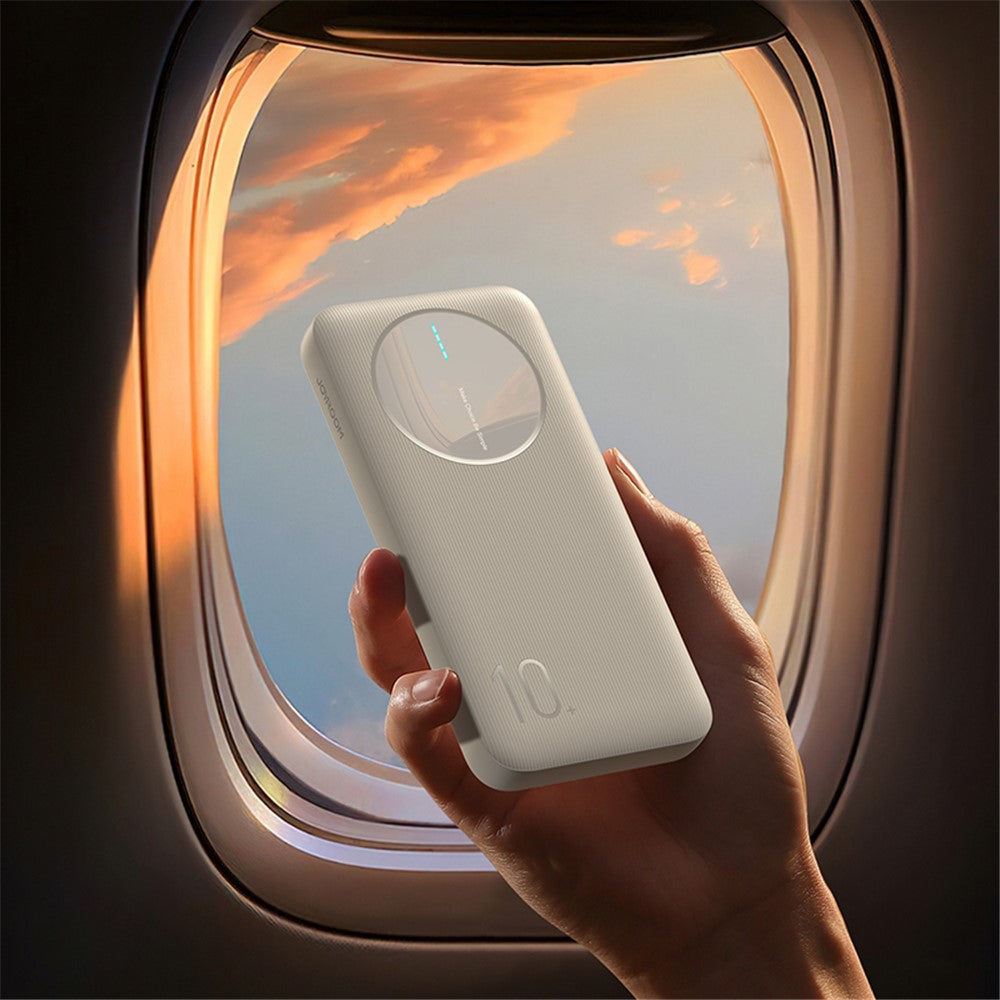 JOYROOM JR-PBF12 10000mAh Power Bank Ultra-Thin Type-C Dual Way Charging Phone External Battery