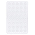Silicone Suction Cup Phone Mount 40 Grain Double Sided Phone Suction Holder, 100x66mm